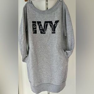 Ivy park oversized long sweatshirt